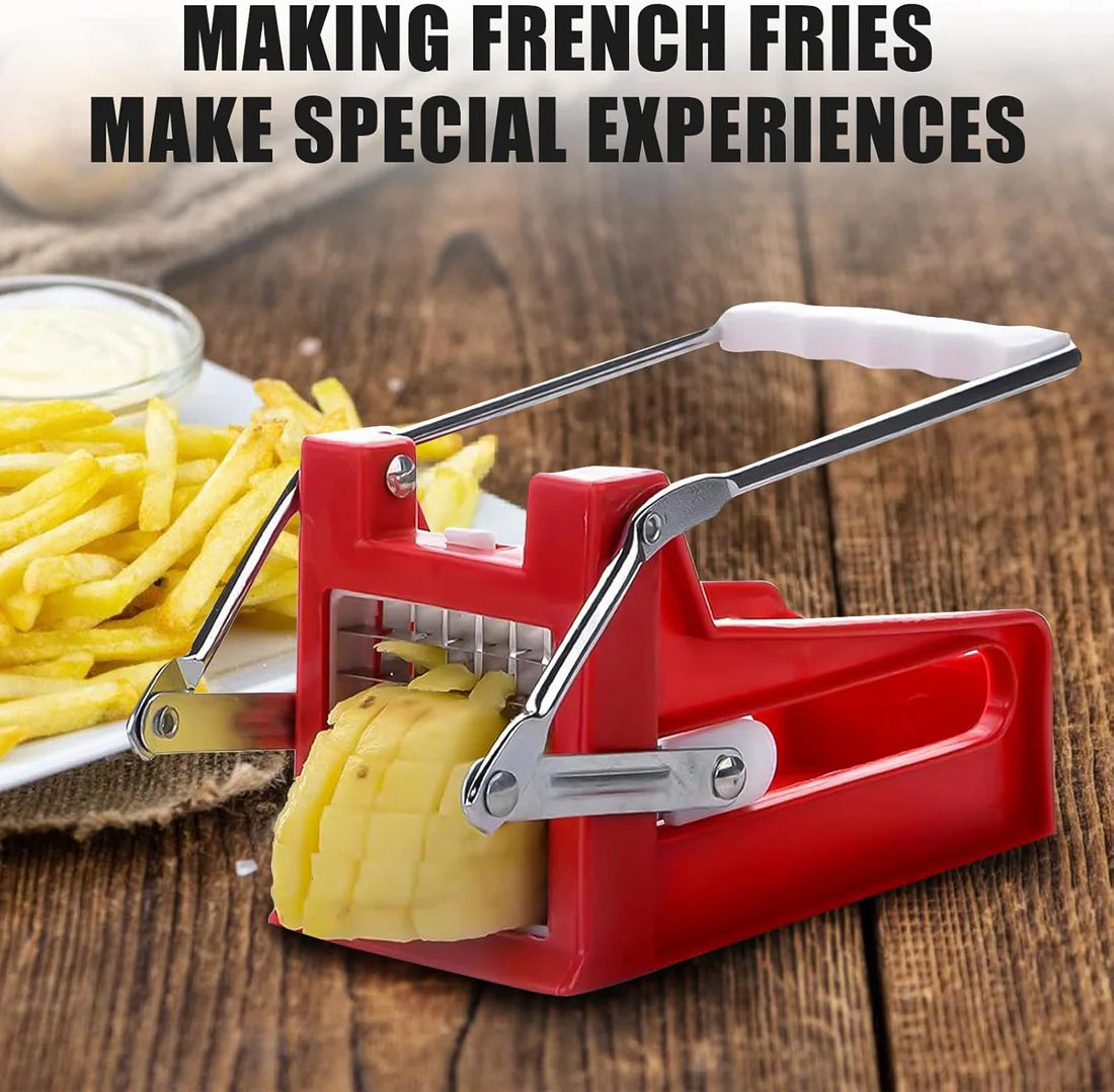 CrispyCut   Quick & Easy French Fry Cutter for Perfect Chips