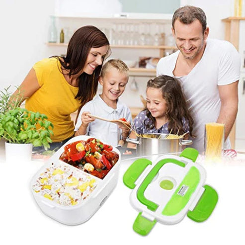 HeatMate & Portable Electric Lunch Box for Hot Meals Anywhere