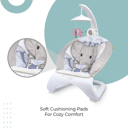 CozyNest &  Premium Baby Rocking Chair for Soothing Comfort