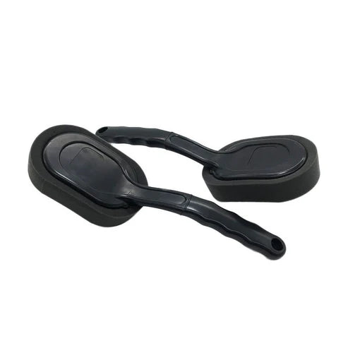 ShineGrip & Long Handle Tire Waxing Brush for Effortless Car Detailing