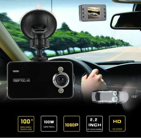 DriveGuard &  Full HD Dash Cam for Safe & Secure Driving