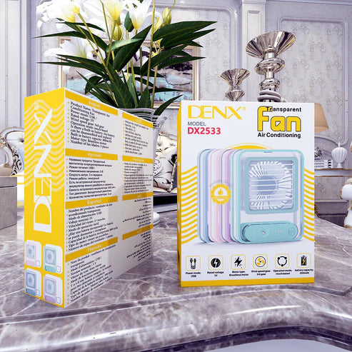 Denx Mini Breeze & Stay Cool Anywhere, Anytime