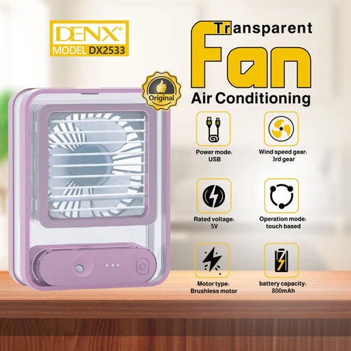 Denx Mini Breeze & Stay Cool Anywhere, Anytime