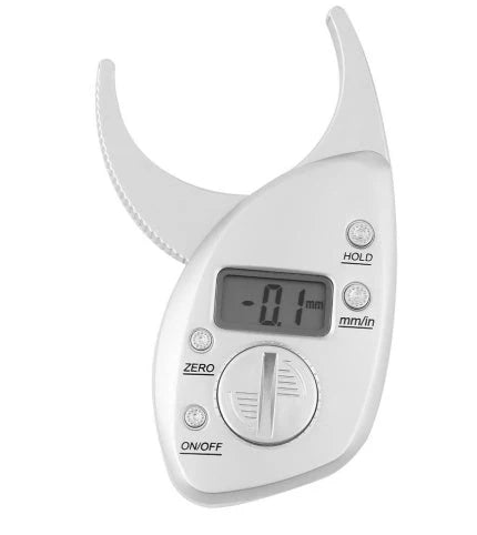 FitTrack &  Digital Body Fat Caliper with LCD & Tape Measure