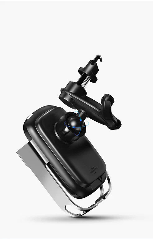AutoGrip &  Smart Car Mount with Wireless Charging & Infrared Sensor
