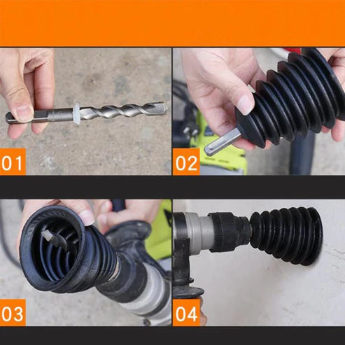 DustGuard  Electric Hammer Dust Cover for Clean & Hassle-Free Drilling