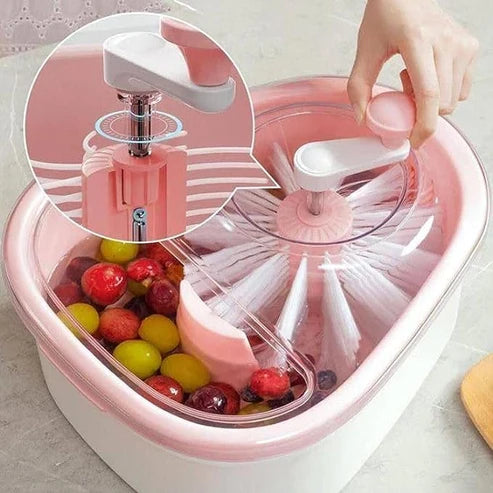 FreshRinse & Portable Fruit Cleaner for Chemical-Free Washing