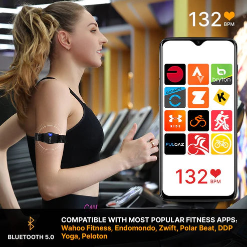 PulseTrack &  Smart Heart Rate Monitor for Running & Outdoor Fitness