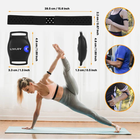 PulseTrack &  Smart Heart Rate Monitor for Running & Outdoor Fitness