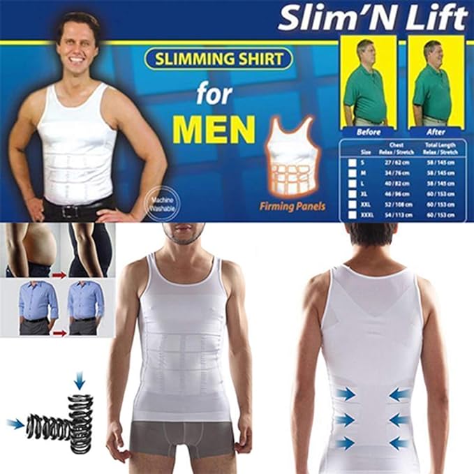 CoreFit  Men’s Slimming Shapewear for a Toned, Confident Look