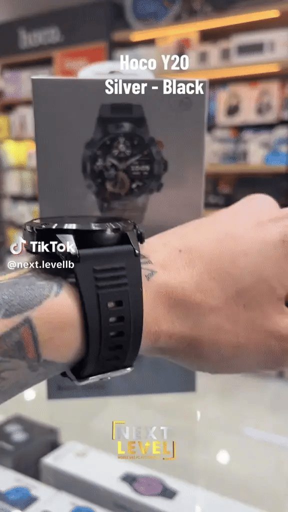 vHoco Y20   Smart Sports Watch for Fitness, Style & Everyday Use