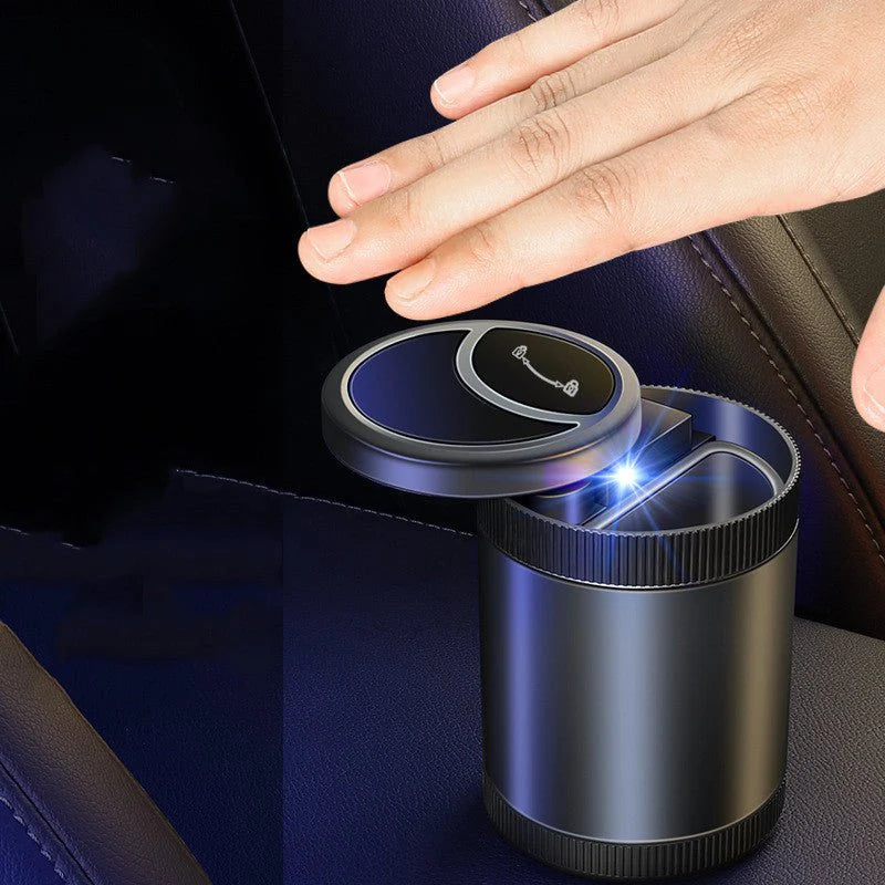 SmokeMate & Smart Car Ashtray with Automatic Sensor & LED Light